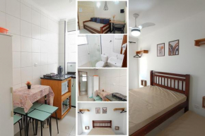 A1 - Canto do Forte - 3 quadras do Mar, Wifi, Aceita Pet com taxa, Estação de Trabalho, para Família e Casais